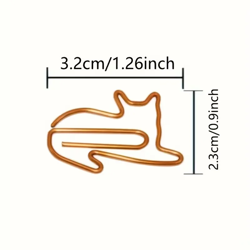 Purrfect Silhouette Cat Paper Clips (30PCS) ⭐ - Image 7
