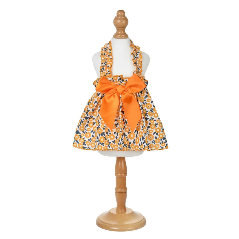 Summer Blossom Kitty Dress. Romantic Floral Party Outfit for Cats - Image 11