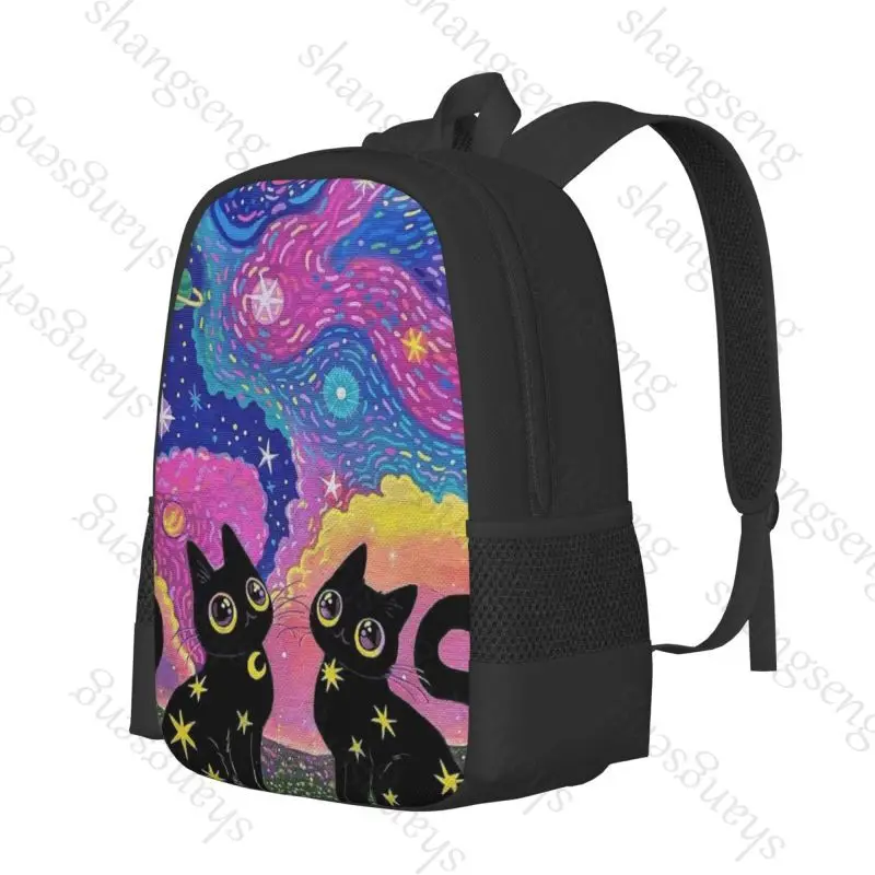 Magic Garden Cat Backpack - Large Capacity Kawaii School, Travel & Office Bag - Image 26