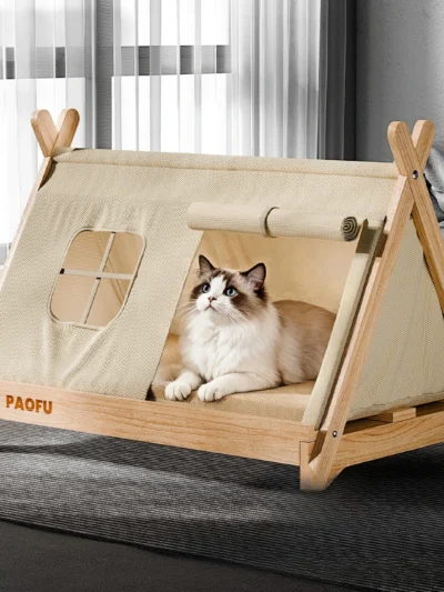 ⭐ Cozy Lookout Window Tent Bed