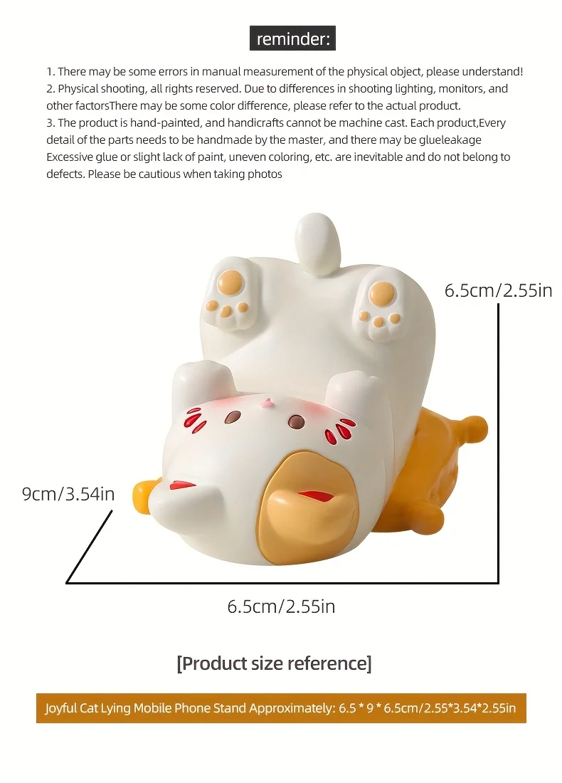 π Kawaii Cat Phone & Glasses Caddy β Cute Desktop Organizer for Home & Office - Image 19