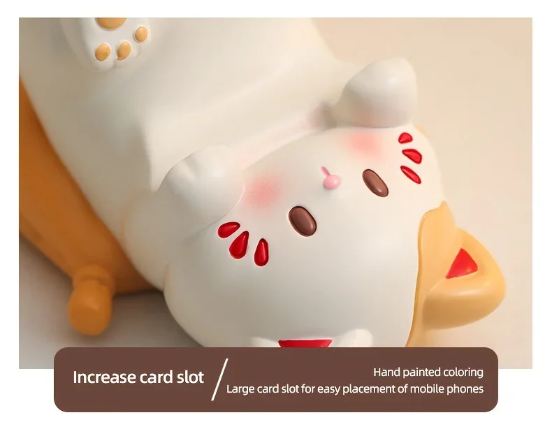 π Kawaii Cat Phone & Glasses Caddy β Cute Desktop Organizer for Home & Office - Image 11