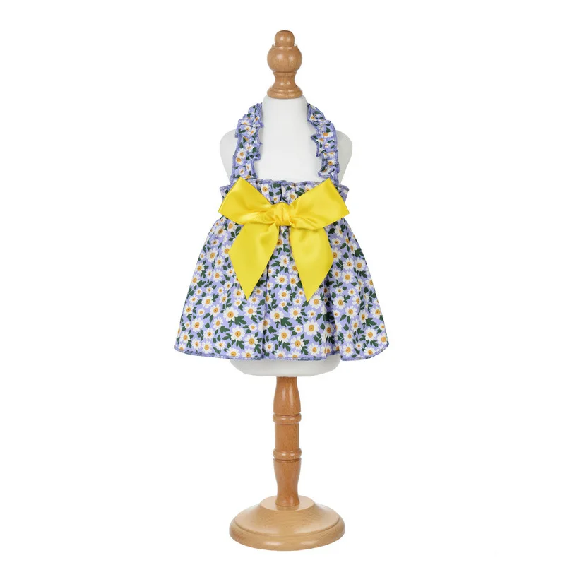 Summer Blossom Kitty Dress. Romantic Floral Party Outfit for Cats - Image 23