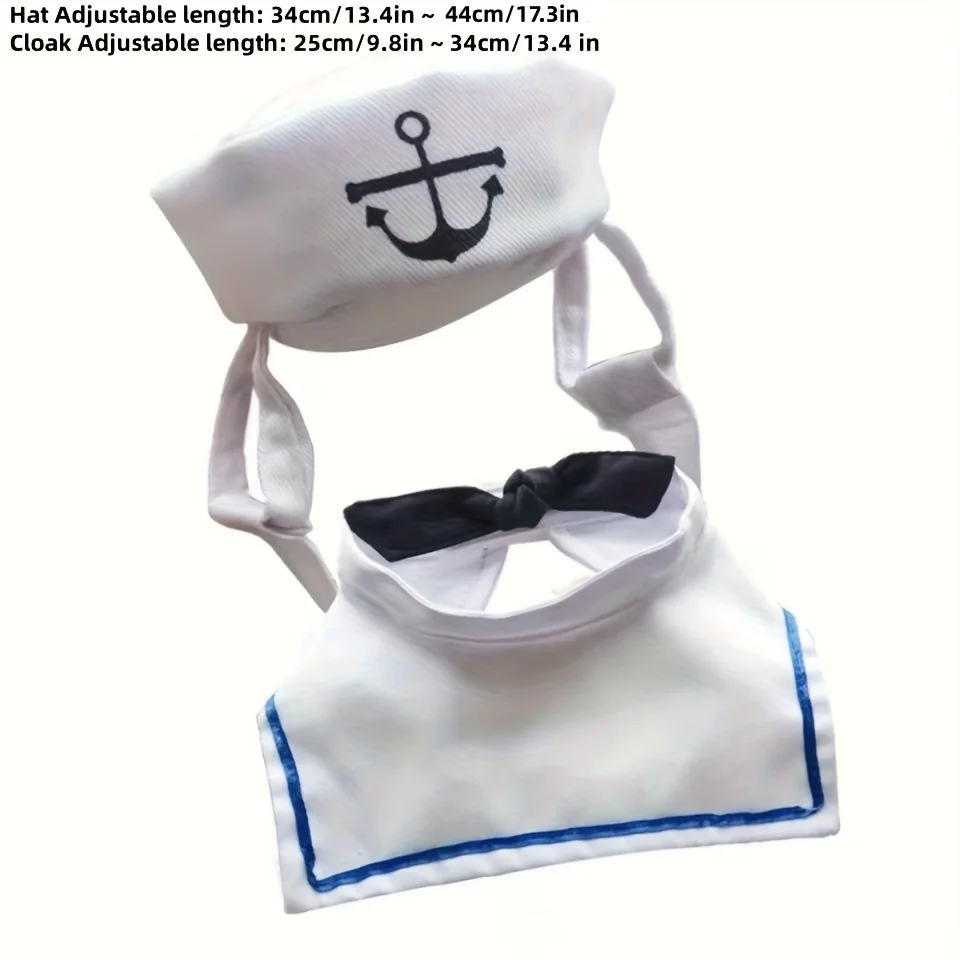Seaside Sailor Kitty Suit. Nautical, Charming, and Ready to Set Sail - Image 2