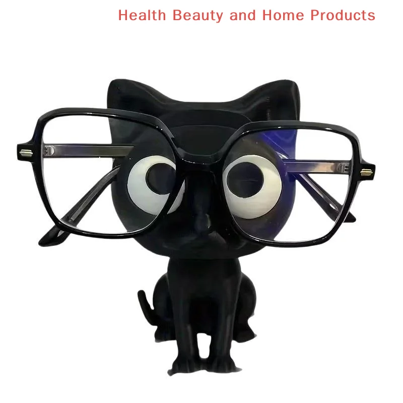๐ Black Cat 3D Eyeglass Holder โ Wooden Kitty Stand for Glasses & Sunnies - Image 11