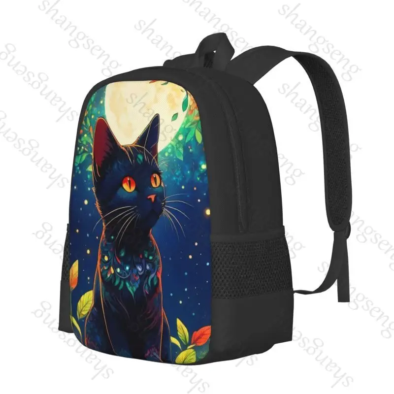 Magic Garden Cat Backpack - Large Capacity Kawaii School, Travel & Office Bag - Image 21