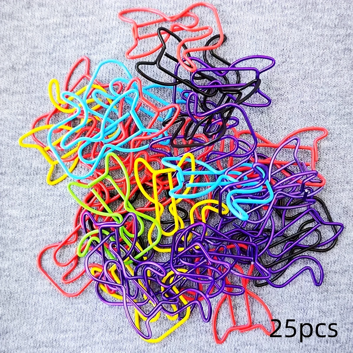 Purrfect Cat‑Shaped Paper Clips in Mixed Colors (25PCS) ⭐ - Image 6