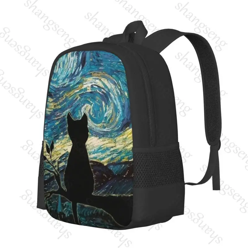 Magic Garden Cat Backpack - Large Capacity Kawaii School, Travel & Office Bag - Image 18