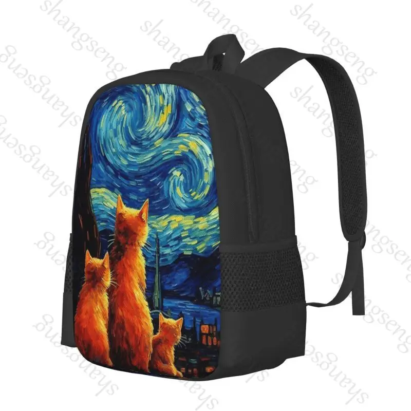 Magic Garden Cat Backpack - Large Capacity Kawaii School, Travel & Office Bag - Image 25