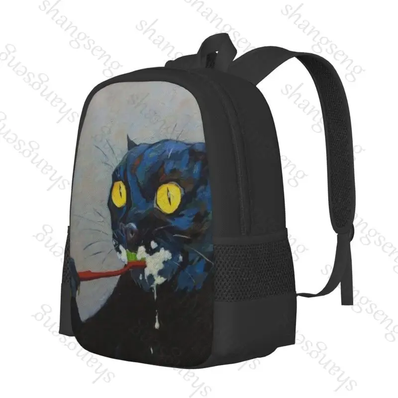 Magic Garden Cat Backpack - Large Capacity Kawaii School, Travel & Office Bag - Image 19