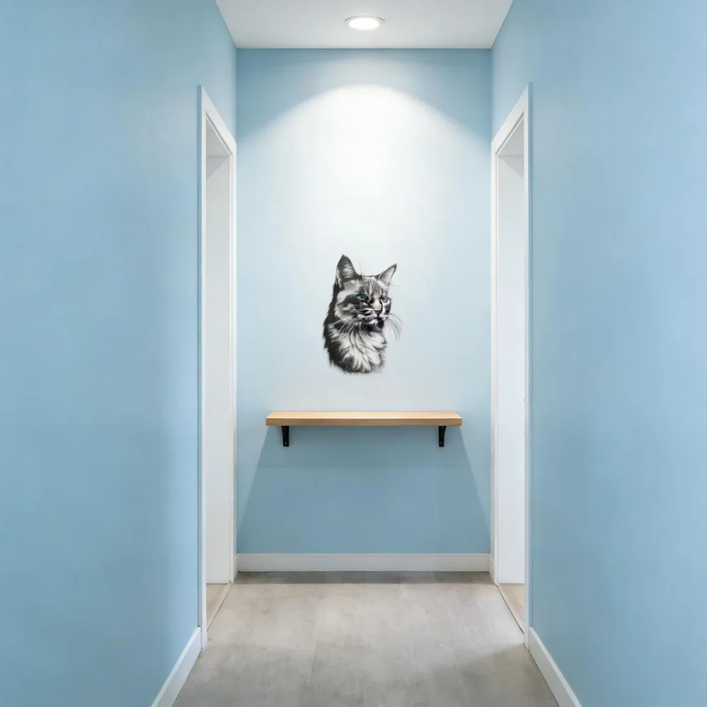 ⭐ American‑Style Cat Iron Wall Art - Image 4