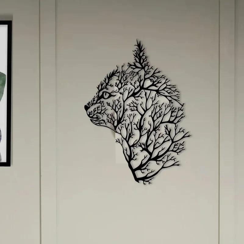 β Vintage Iron Cat Wall Art - Image 12