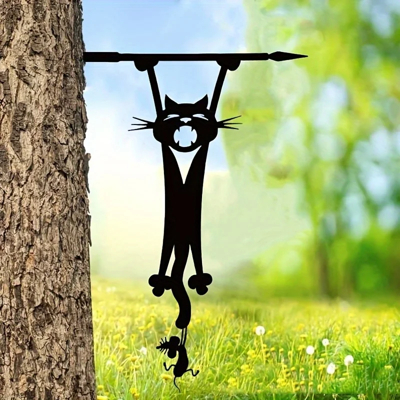 ⭐ Cat & Mouse Metal Wall Art - Image 3