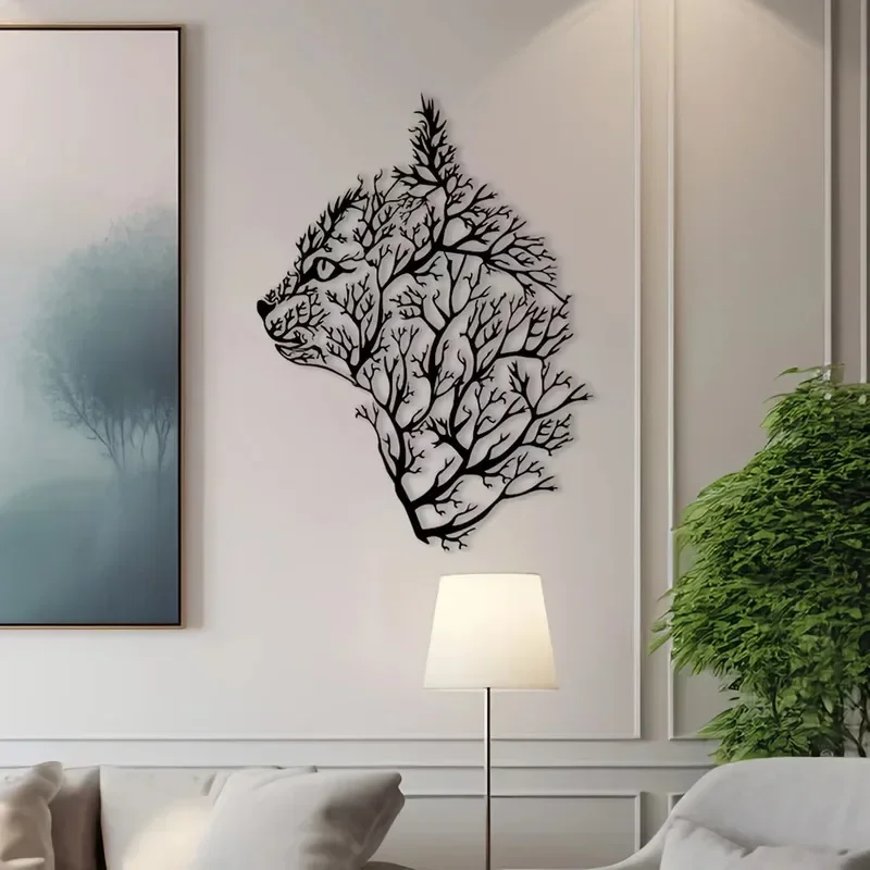 β Vintage Iron Cat Wall Art - Image 11