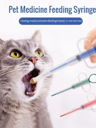 ⭐ Pet Pill Applicator Syringe – Medicine & Water Feeder