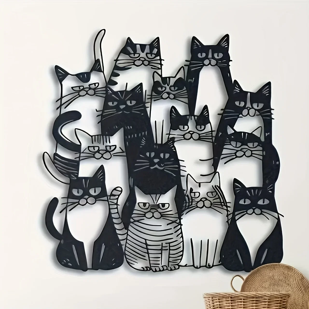 ⭐ 2D Metal Cat‑Shaped Wall Art - Image 10
