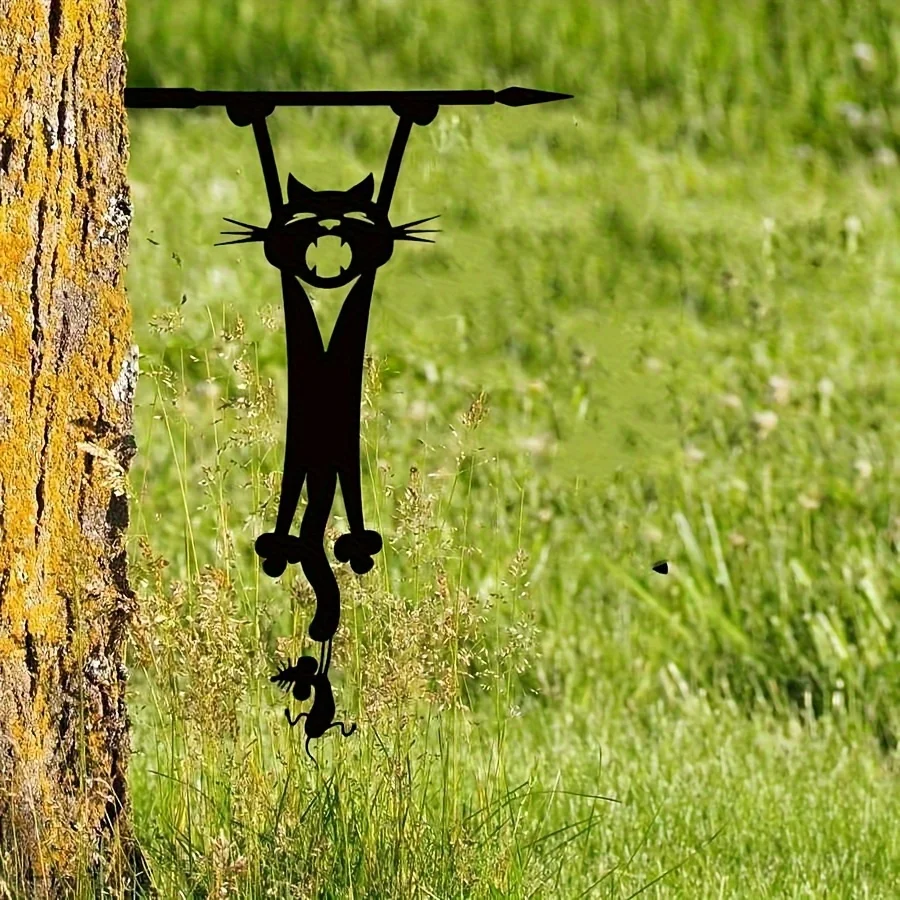 ⭐ Cat & Mouse Metal Wall Art - Image 5