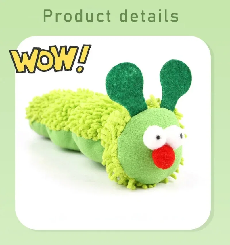 ⭐ Silvervine Caterpillar Cat Toy — Catnip Fun, Stress Relief & Playful Interaction - Image 10