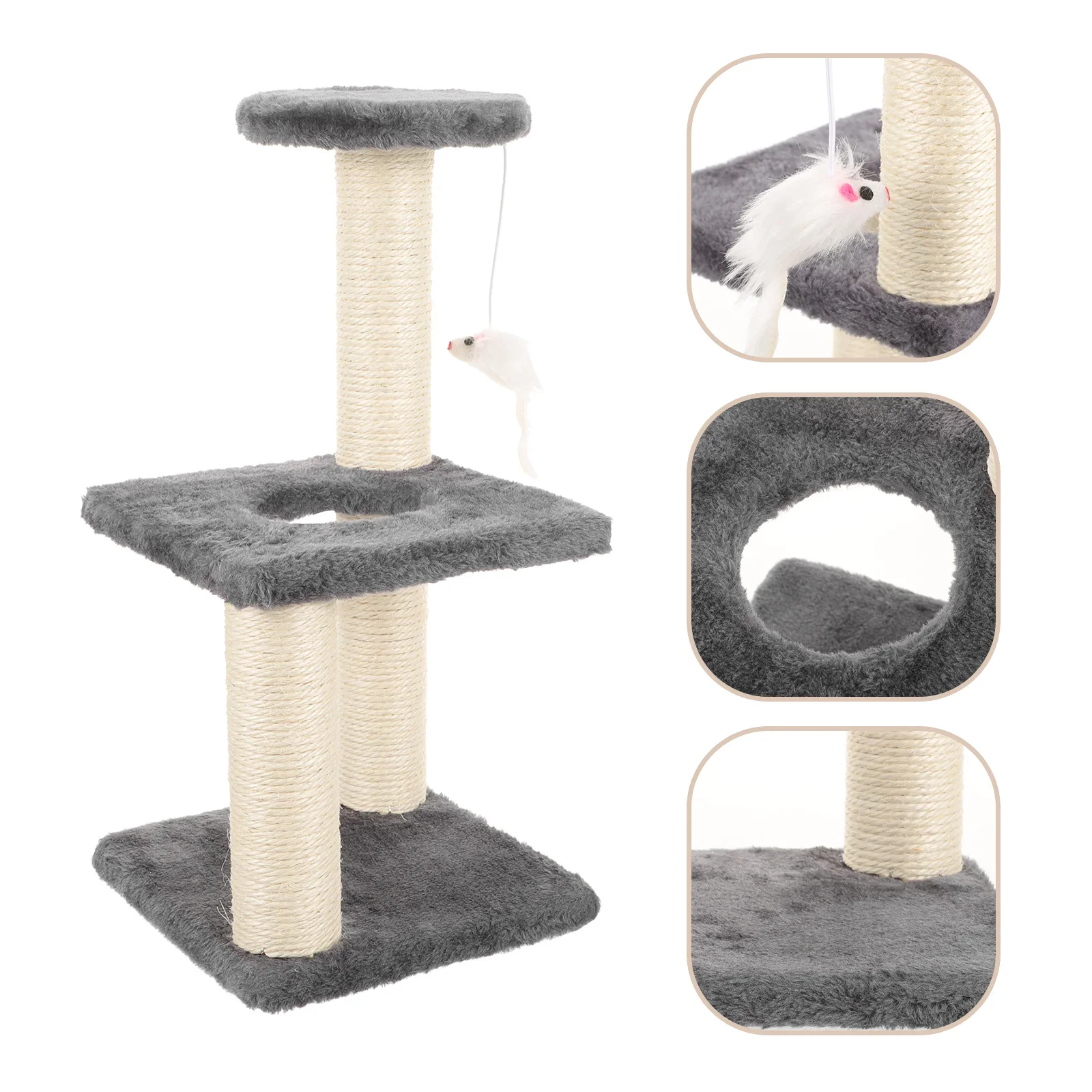 ⭐ Mini‑Mighty Hyra Climb‑N‑Scratch Tower - Image 2