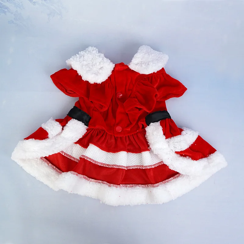 ⭐Cute Santa Claus Pet Dress – Soft & Breathable Christmas Outfit for Cats & Dogs - Image 13