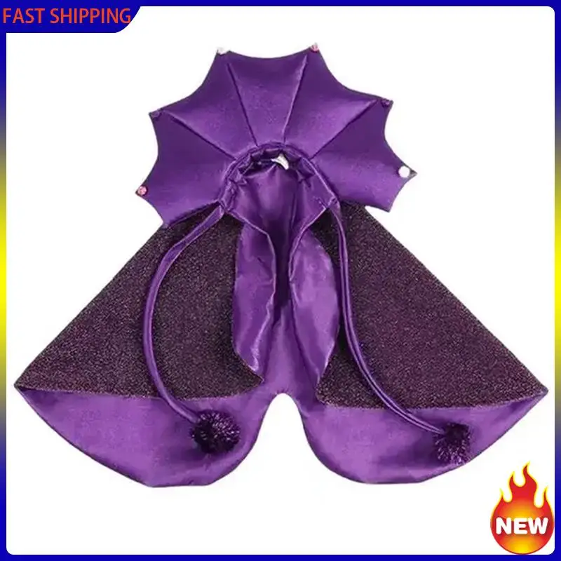 ⭐Halloween Wizard Pet Costume – Magical Cloak & Hat for Cats & Dogs - Image 2