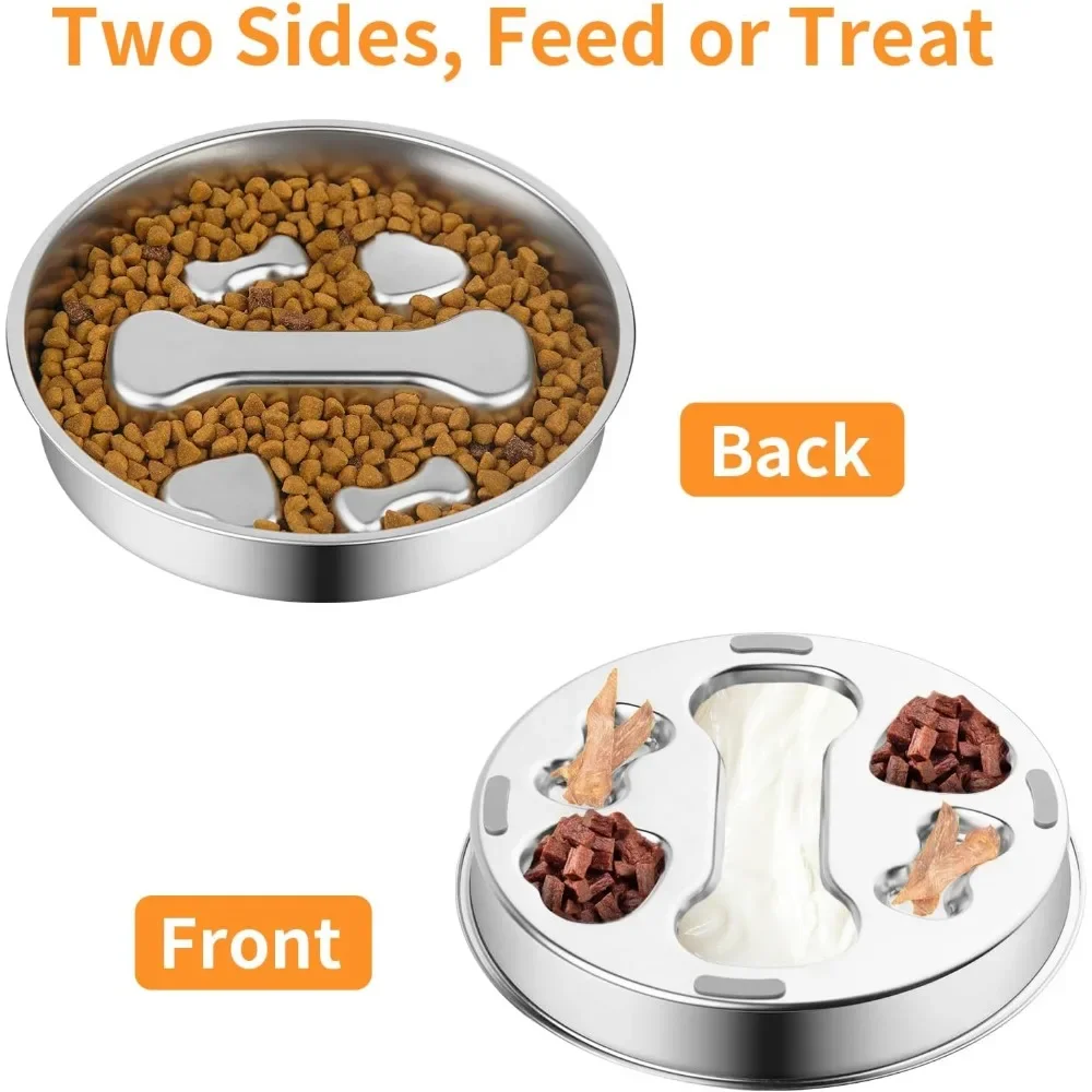 ⭐ Stainless Steel Slow Feeder Bowl – Non‑Slip Puzzle Dish - Image 12