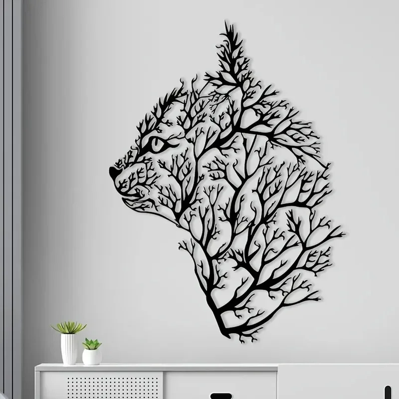 β Vintage Iron Cat Wall Art - Image 8