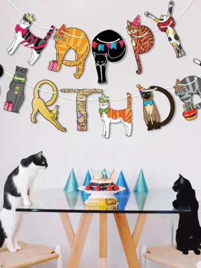 ⭐ Kittyify Cat Birthday Celebration Banner