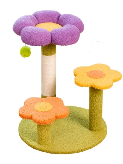 ⭐ Floral Haven All‑Season Cat Tree