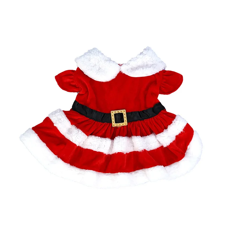 ⭐Cute Santa Claus Pet Dress – Soft & Breathable Christmas Outfit for Cats & Dogs - Image 7