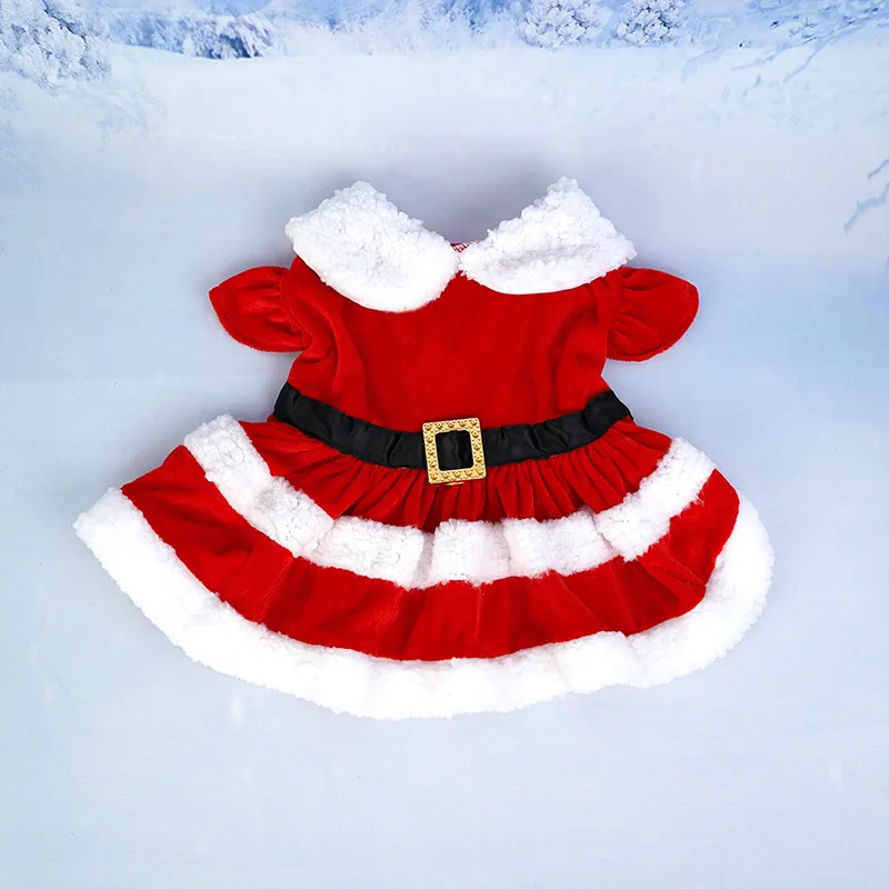 ⭐Cute Santa Claus Pet Dress – Soft & Breathable Christmas Outfit for Cats & Dogs - Image 12