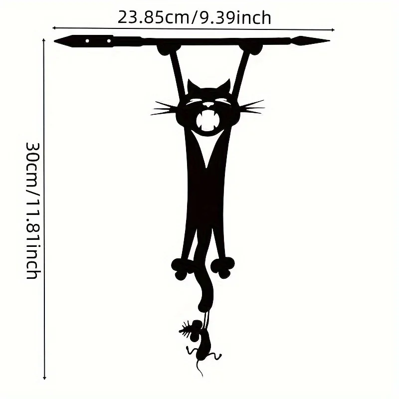 ⭐ Cat & Mouse Metal Wall Art - Image 4