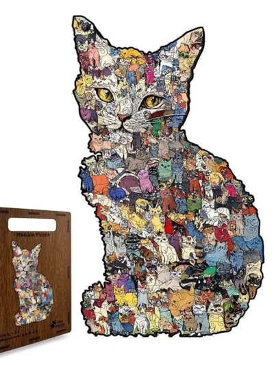 ⭐ Interesting Colorful Kitten Intelligence Puzzle