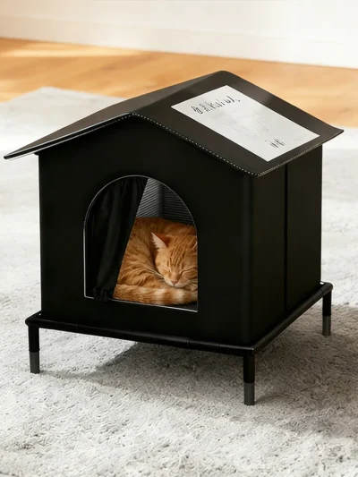 ⭐ PurrShelter Coldproof Outdoor Kitty House