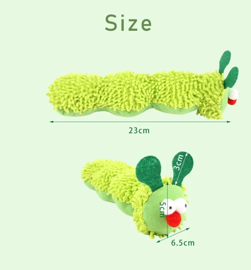 ⭐ Silvervine Caterpillar Cat Toy — Catnip Fun, Stress Relief & Playful Interaction - Image 9