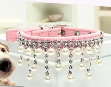 ⭐ Velvet & Pearl Cat Necklace – 5‑Color Luxury Pet Jewelry for Special Moments - Image 8