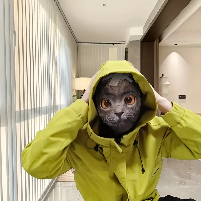 ⭐ CatFace Cozy Mesh Mask - Image 9