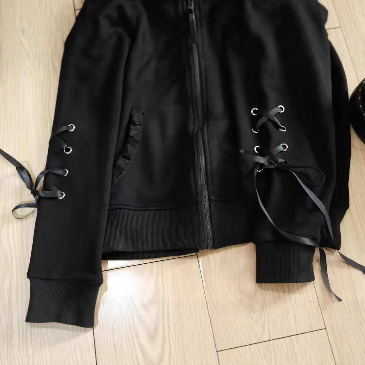⭐ Kawaii Cat Ears Bandage Hoodie – Aesthetic Streetwear - Image 5