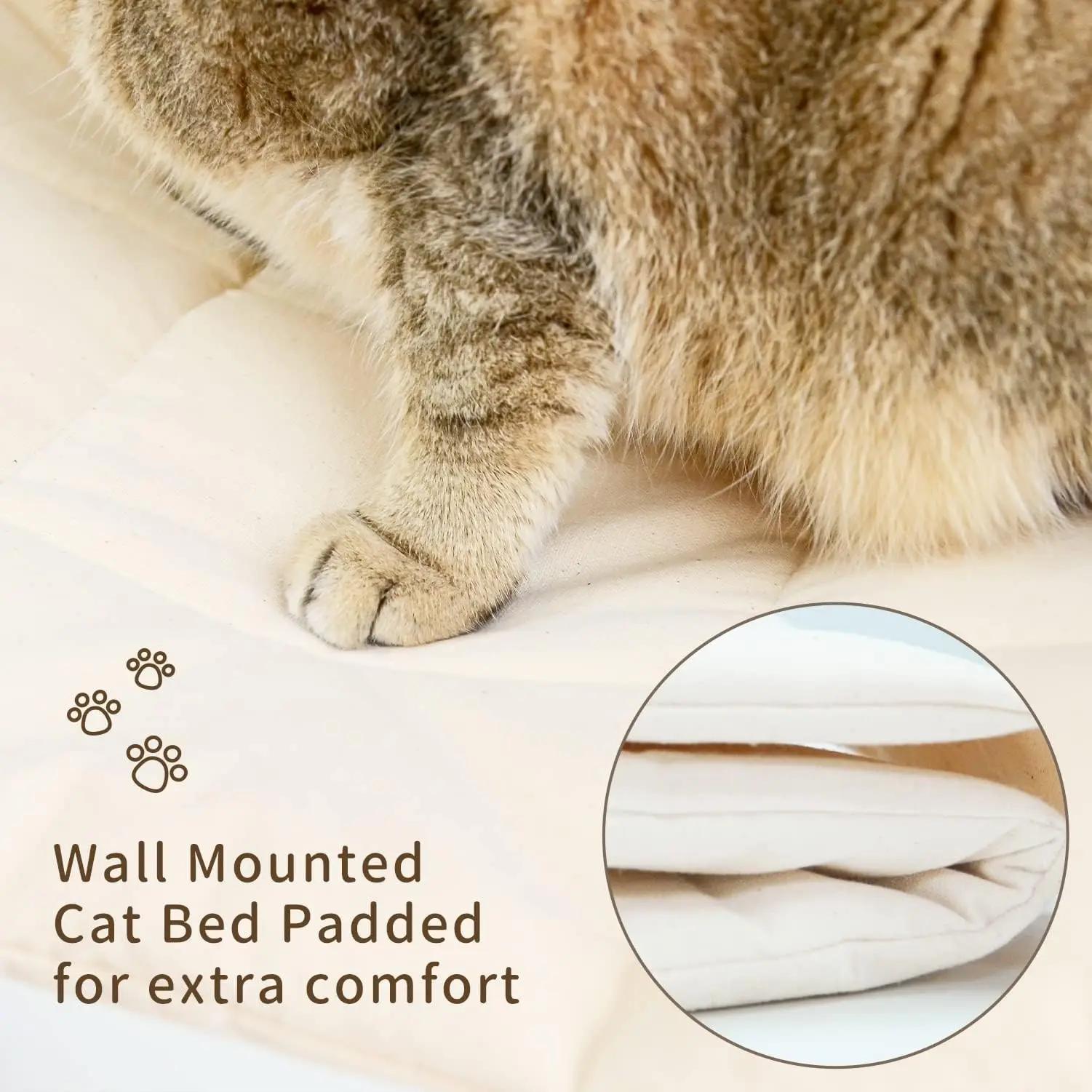 ⭐ WhiskerNest Wall‑Mounted Hammock - Image 5