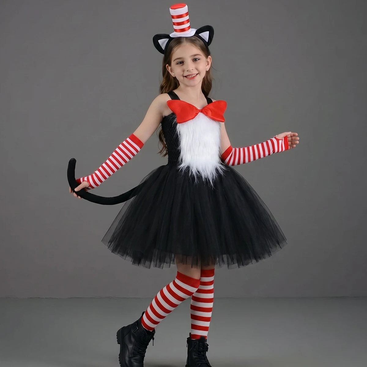⭐ Cat in the Hat Tulle Carnival Dress - Image 11