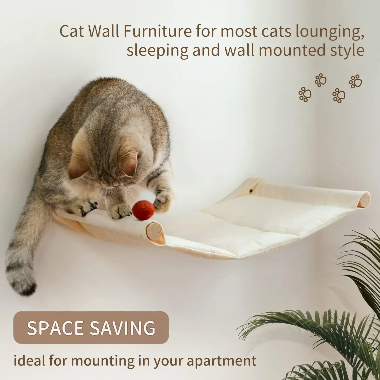 ⭐ WhiskerNest Wall‑Mounted Hammock - Image 4