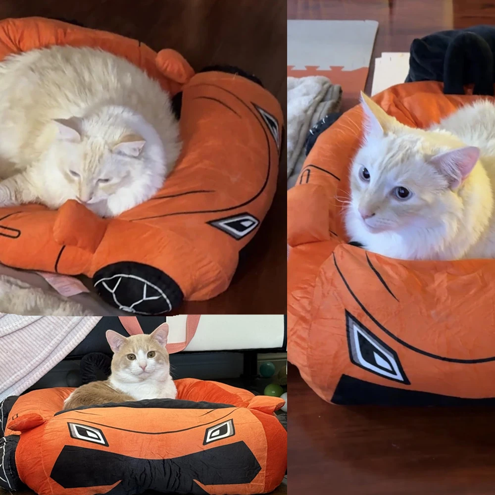 ⭐ Supercar Cat Bed – Plush Racing Comfort for Fast Felines - Image 10