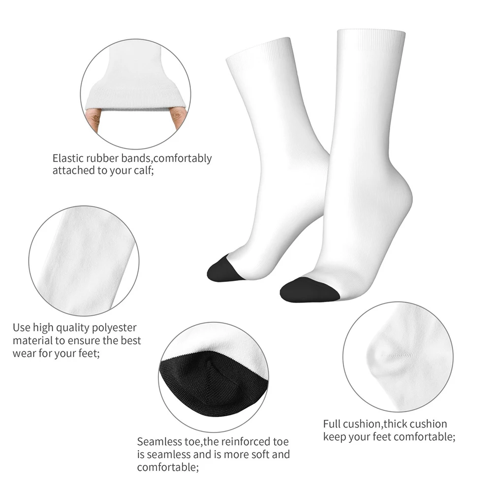 ⭐ Fun Black Cat Stockings — Lots of Cats Gothic Socks - Image 12