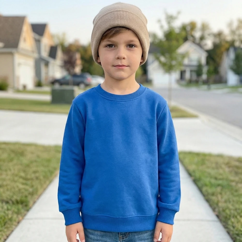 ⭐ Children’s Cat Pumpkin Pullover – Cotton Halloween Hoodie for Boys & Girls - Image 20