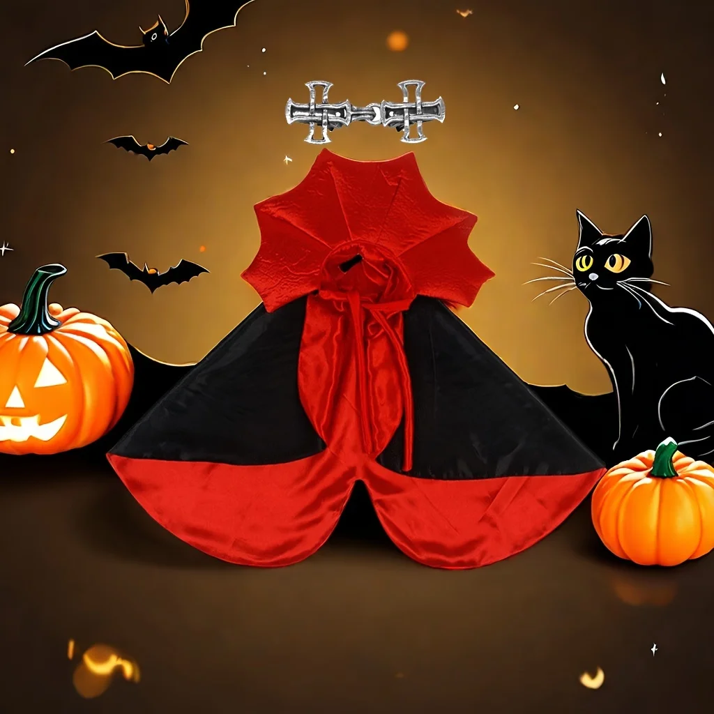 ⭐ 2‑Piece Gothic Cat Costume Set - Image 5
