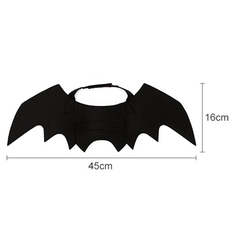 ⭐Black Bat Wings Halloween Harness – Cute Cosplay Costume for Cats & Small Dogs - Image 17