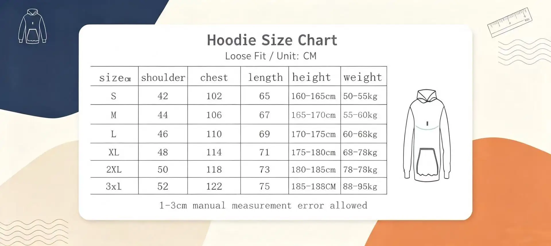 ⭐ Cartoon Ghost Family Hoodie – Black Cat Fall Halloween Oversized Sweatshirt - Image 6