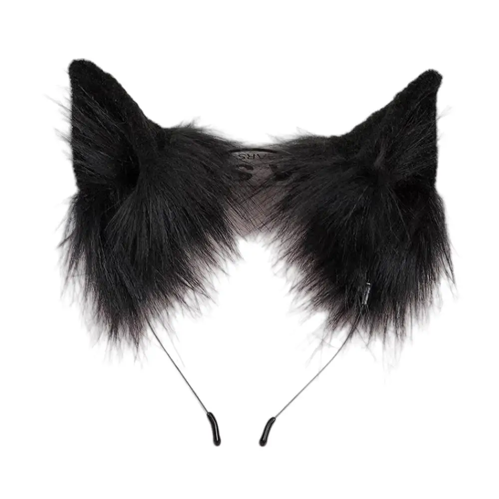 ⭐Christmas Cat Ears Faux Fur Headband – Festive Cosplay Accessory for Men & Women - Image 5