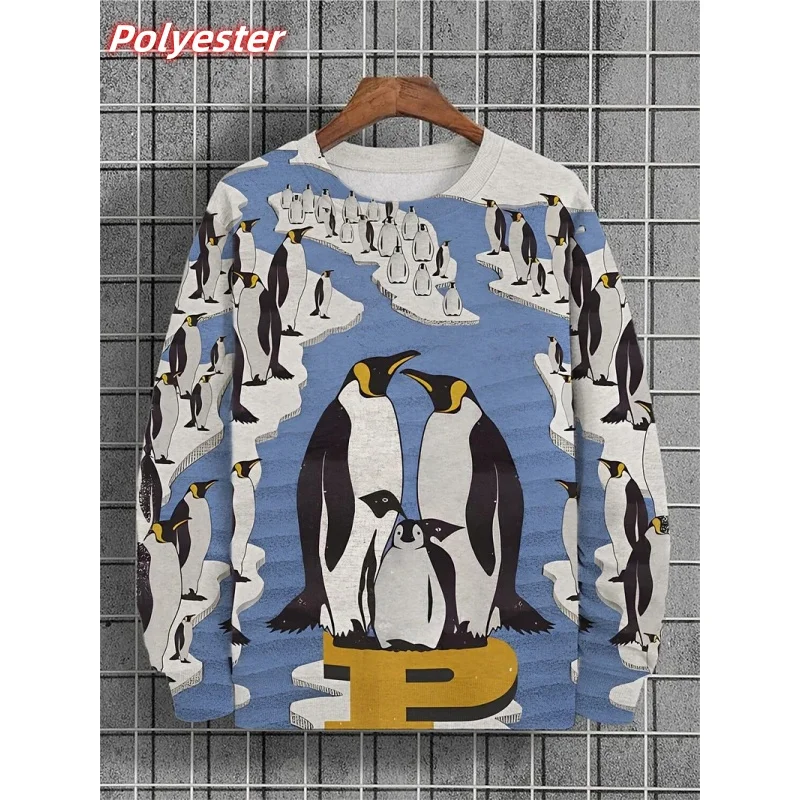 ⭐ Pumpkin Cat Pattern Hoodie for Men – 3D Printed Autumn Pullover - Image 10