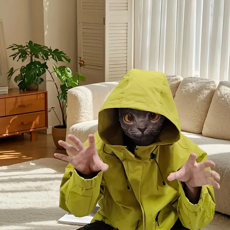 ⭐ CatFace Cozy Mesh Mask - Image 8